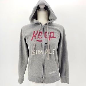 Life Is Good “Keep It Simple” Zippered Hoodie!